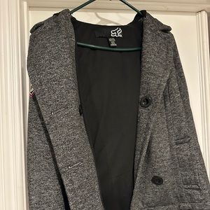 Fox jacket with hoodie